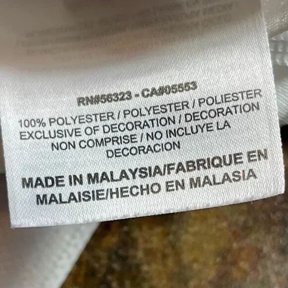 Nike Dri-FIT White Racerback Tank Top Large - Picture 10 of 13